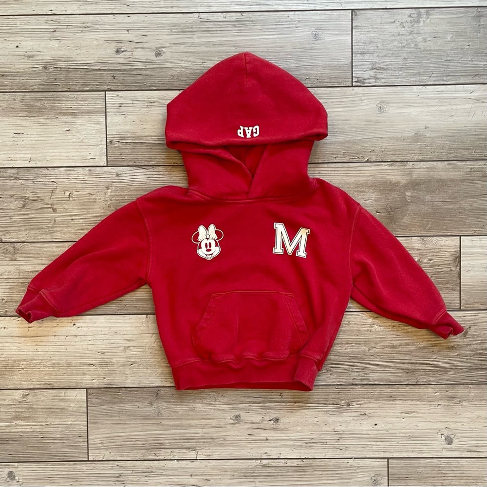 Gap | Disney VintageSoft Minnie Mouse Hoodie | Size: 3T
